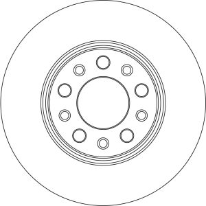 Jarrulevy TRW DF4370