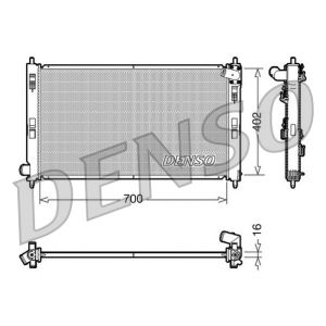 Radiador, arrefecimento do motor DENSO DRM45023