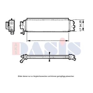 Motorkühler AKS DASIS 060061N
