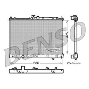 Radiador de motor DENSO DRM45028