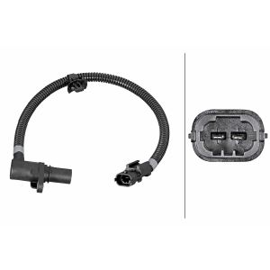 Sensor, posição da árvore de cames HELLA 6PU 358 381-441
