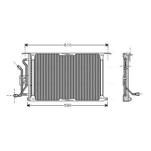 Condenseur (climatisation) AVA COOLING FD5258