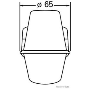 Seitenbegrenzungsleuchte HERTH+BUSS ELPARTS 82710042