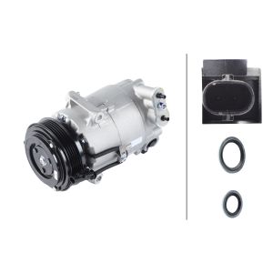 Compressor, ar condicionado HELLA 8FK 366 200-521