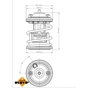 Thermostat, Kühlmittel NRF 725219