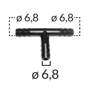 T-Verbindung ROMIX C60658, 2 Stück