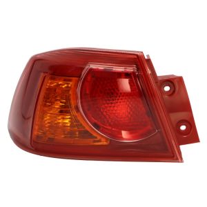 Luz traseira, direita (24V, vermelho) TYC 11-11212-15-2 Esquerda