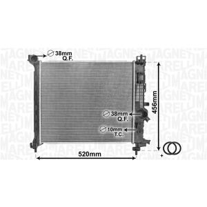Arrefecedor do motor MAGNETI MARELLI 350213168800