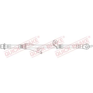 Flexible de frein QUICK BRAKE 58.860