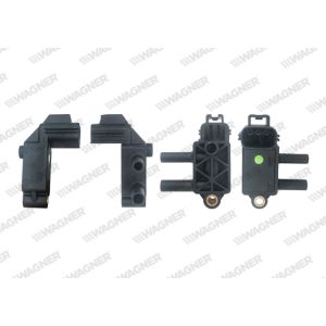 Sensor, pressãodos gases de escape WAGNER PRS00033