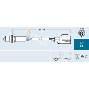 Sonda lambda FAE 75602