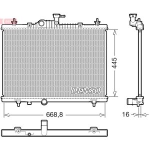 Raffreddatore motore DENSO DRM23118