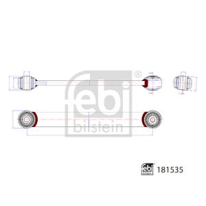 Stabilisatorstangverbinding FEBI FE181535