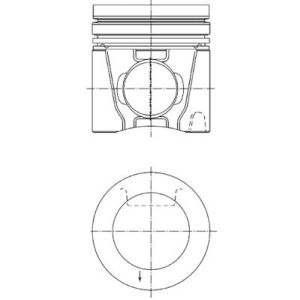 Mäntä KOLBENSCHMIDT 41166600