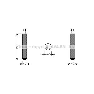 Secador, aire acondicionado AVA COOLING RTD493