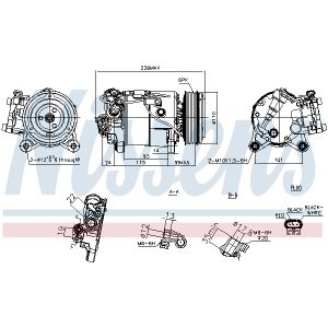 Airco-compressor NISSENS NIS 891019