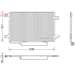 Condenseur (climatisation) DENSO DCN17004