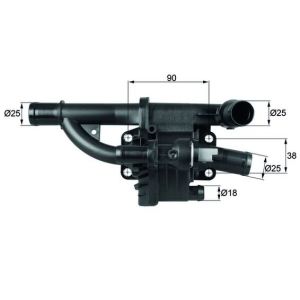Termostato, refrigerante MAHLE TH 40 83