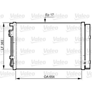 Condenseur (climatisation) VALEO 814362