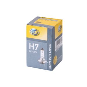 Lâmpada Halogen HELLA H7 HEAVY DUTY EXPERT 24V, 70W, 1 peça
