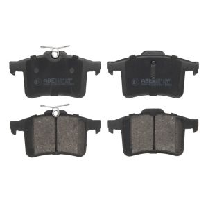 Conjunto de pastilhas de travão ABE C2J001ABE, atrás