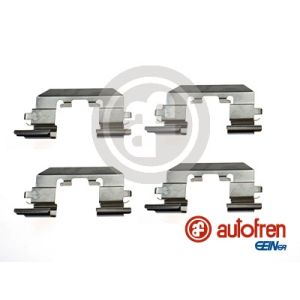 Kit de acessórios, pastilha de travão de disco AUTOFREN SEINSA D43076A