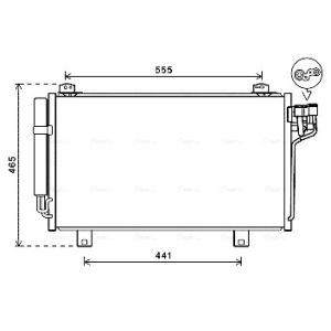Condenseur (climatisation) AVA COOLING MZ5261D
