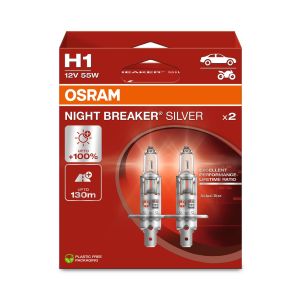 Glühlampe, Abbiegescheinwerfer NIGHT BREAKER® SILVER OSRAM 64150NBS-2HB