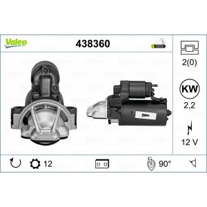 Starter VALEO 438360