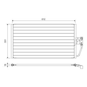 Condenseur (climatisation) VALEO 817561