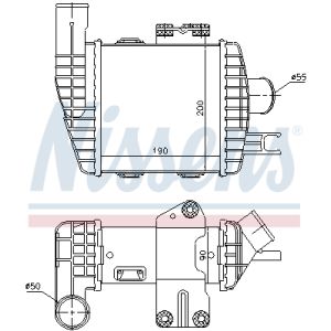 Intercooler NISSENS 96661