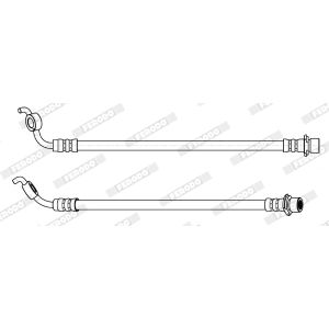 Bremsschlauch FERODO FHY2849