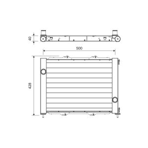 Condenseur (climatisation) VALEO 822710