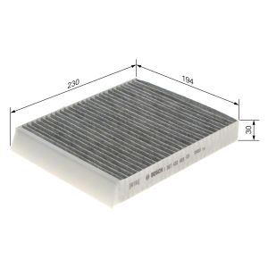 Innenraumfilter BOSCH 1 987 432 469