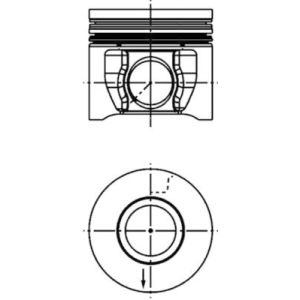 Pistão KOLBENSCHMIDT 40 739 600