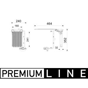 Gerador de calor, aquecimento do interior MAHLE AHE 3 000P