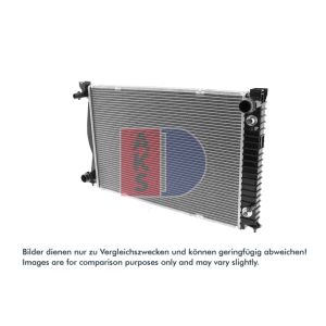 Motorradiateur  AKS DASIS 480053N