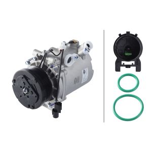 Compressor, ar condicionado HELLA 8FK 366 200-451