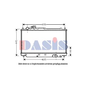Motorkühler AKS DASIS 510062N