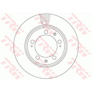 Disco de freno TRW DF6484S