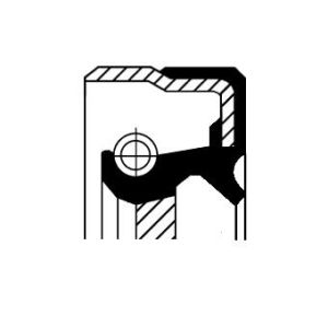 Wellendichtring, Differential CORTECO 01036176B