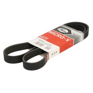 Cinto com várias nervuras em V GATES 6PK1235