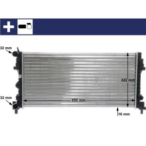 Arrefecedor do motor MAHLE CR 2081 000S