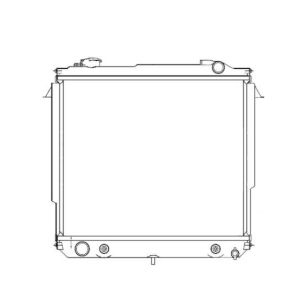 Radiateur, refroidissement moteur NRF 50300