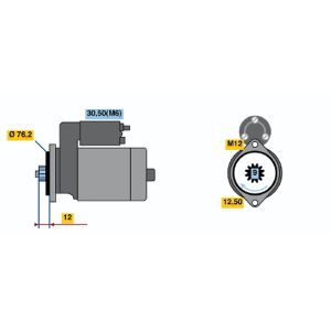 Starter BOSCH 0 986 021 910