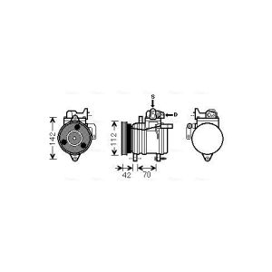 Compressor, ar condicionado AVA COOLING KAAK121