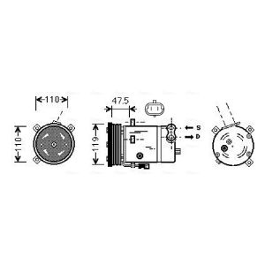 Compressor, ar condicionado AVA COOLING OLAK277