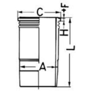 Zylinderlaufbuchse KOLBENSCHMIDT 89858110