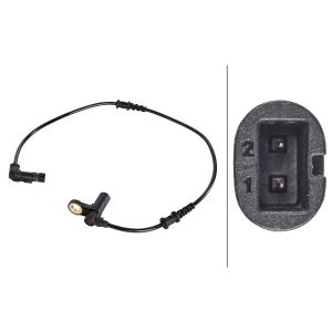 ABS-sensor HELLA 6PU 012 039-621