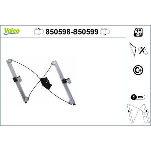 Elevalunas VALEO 850599